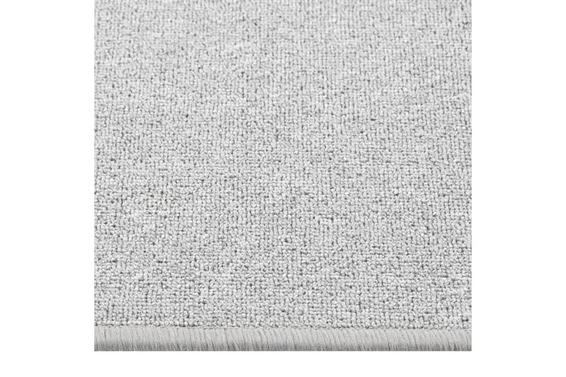 Teppeløper lysegrå 50x250 cm - Grå - Tekstiler - Tepper & Matter - Spesialmatte - Trappetrinnstepper