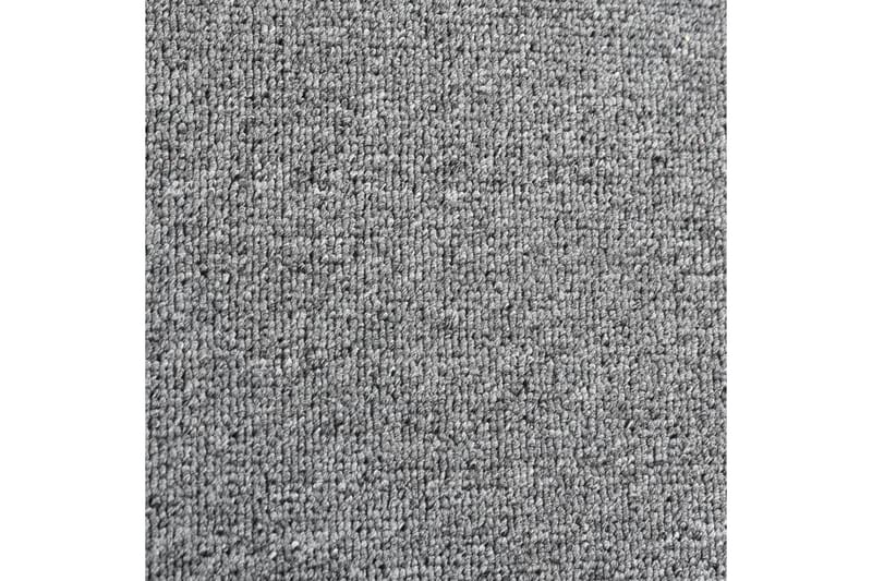 Teppeløper mørkegrå 50x100 cm - Grå - Tekstiler - Tepper & Matter - Spesialmatte - Trappetepper