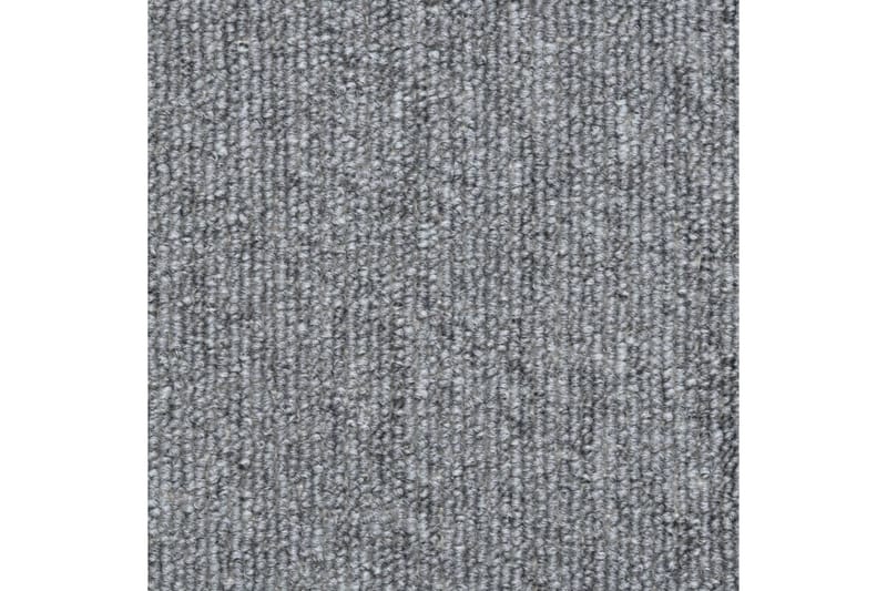 Trappematter lys grå 15 stk 56x17x3 cm - Tekstiler - Tepper & Matter - Spesialmatte - Trappetepper