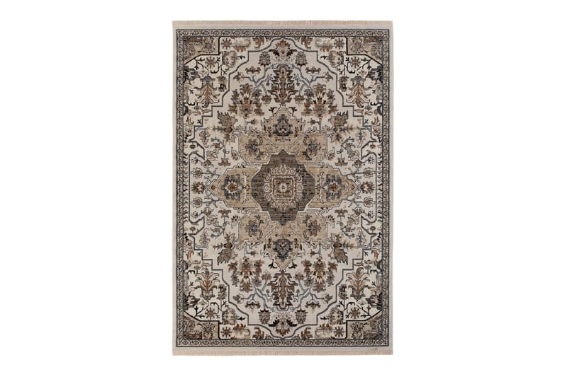 Ankrime Kerman Matte 160x240 cm - Kremhvit - Tekstiler - Tepper & Matter - Orientalske tepper - Lappetepper