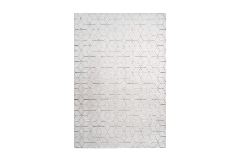 Deramsle Matte Kl Hvit/Rosa 160x230 cm - Tekstiler - Tepper & Matter - Store tepper