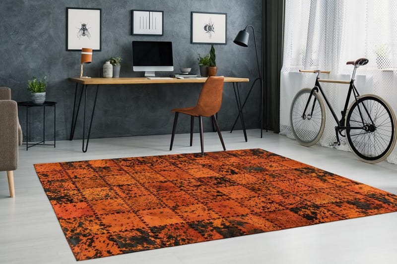 Dulvabier Matte Fohav Orange 160x230 cm - Tekstiler - Tepper & Matter - Store tepper