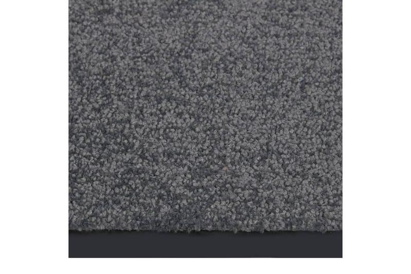 Dørmatte antrasitt 80x120 cm - Antrasittgrå - Tekstiler - Tepper & Matter - Utendørstepper - Dørmatte og entrématte