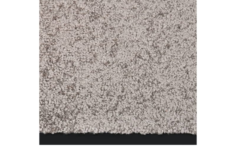 Dørmatte grå 80x120 cm - Grå - Tekstiler - Tepper & Matter - Utendørstepper - Dørmatte og entrématte