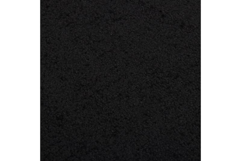 Dørmatte svart 80x120 cm - Svart - Tekstiler - Tepper & Matter - Utendørstepper - Dørmatte og entrématte