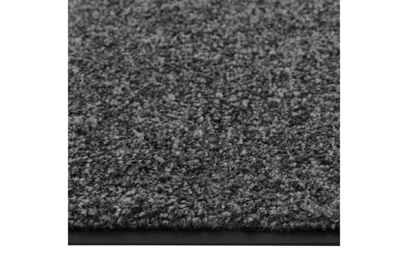 Dørmatte vaskbar antrasitt 60x180 cm - Antrasittgrå - Tekstiler - Tepper & Matter - Utendørstepper - Dørmatte og entrématte