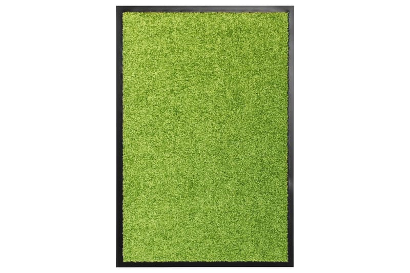 Dørmatte vaskbar grønn 40x60 cm - grønn - Tekstiler - Tepper & Matter - Utendørstepper