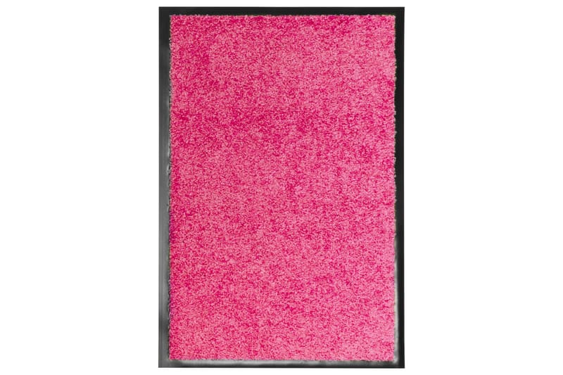 Dørmatte vaskbar rosa 40x60 cm - Rosa - Tekstiler - Tepper & Matter - Utendørstepper - Dørmatte og entrématte