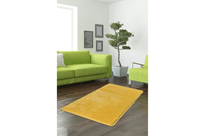 Hall Matte Milano - gul (70 x 120) - Møbler - Bord - Spisebord & kjøkkenbord