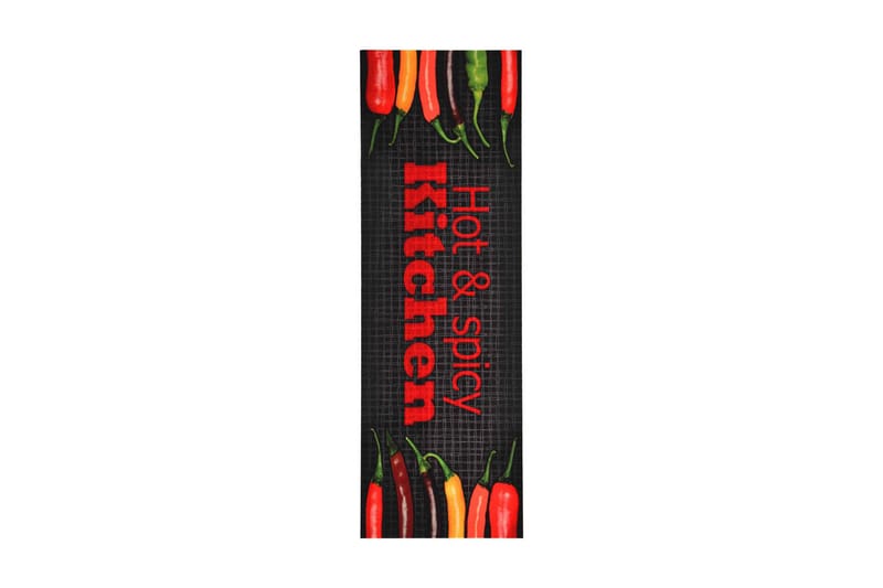 Kjøkkenmatte vaskbar Hot&amp;Spicy 45x150 cm - Flerfarget - Tekstiler - Tepper & Matter - Baderomsmatte