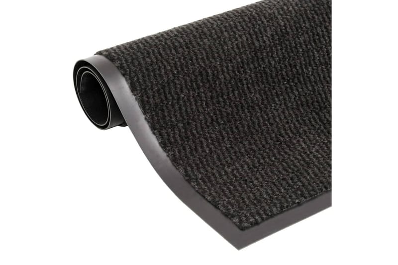 Tuftet dørmatte 60x150 cm svart - Svart - Tekstiler - Tepper & Matter - Utendørstepper - Dørmatte og entrématte
