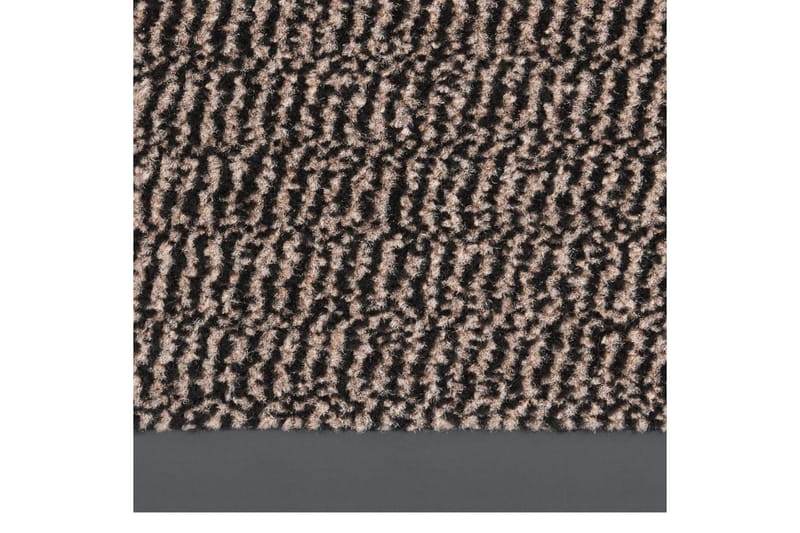 Tuftet dørmatte 90x150 cm mørkebrun - Brun - Tekstiler - Tepper & Matter - Utendørstepper - Dørmatte og entrématte