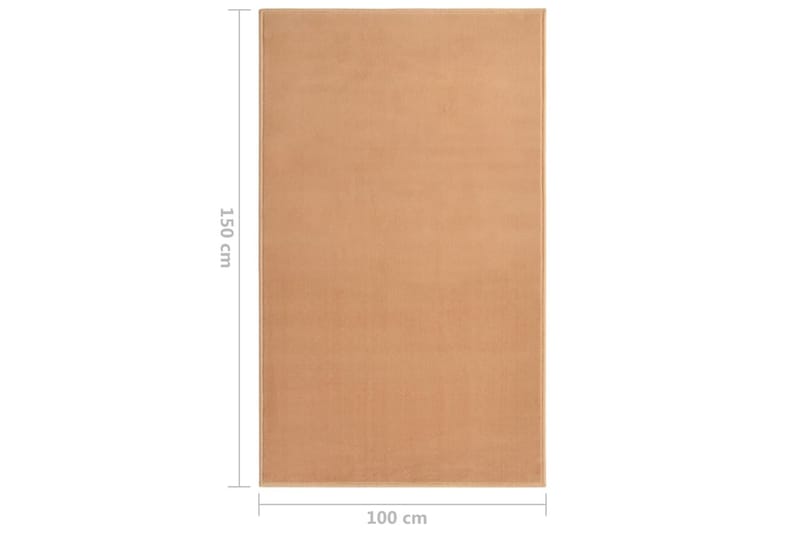 Gulvteppe BCF beige 100x150 cm - Beige - Tekstiler - Tepper & Matter - Utendørstepper - Plasttepper