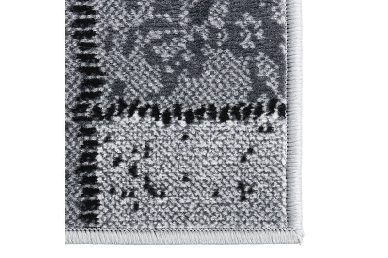 Gulvteppe BFC grå med blokkmønster 100x350 cm - Grå - Tekstiler - Tepper & Matter - Utendørstepper - Plasttepper