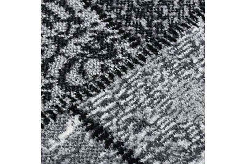 Gulvteppe BFC grå med blokkmønster 60x250 cm - Grå - Tekstiler - Tepper & Matter - Utendørstepper - Plasttepper
