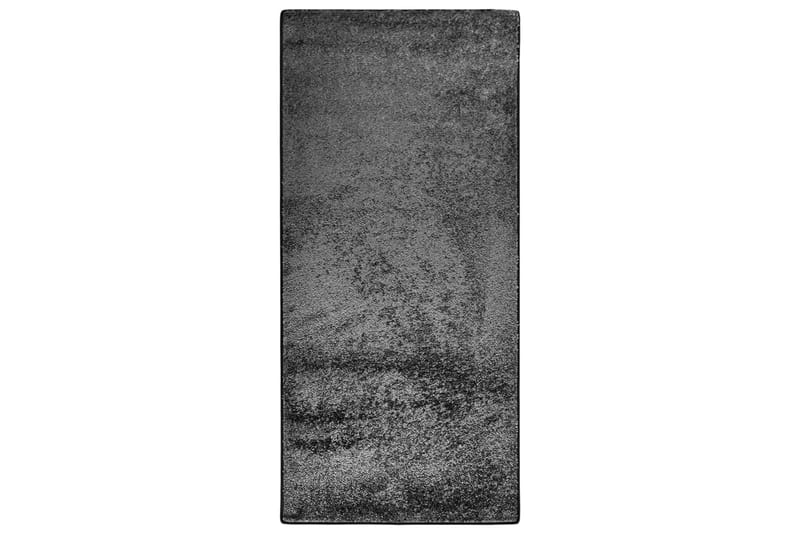 Mykt luvteppe 115x170 cm sklisikker grå - Grå - Tekstiler - Tepper & Matter - Utendørstepper - Plasttepper