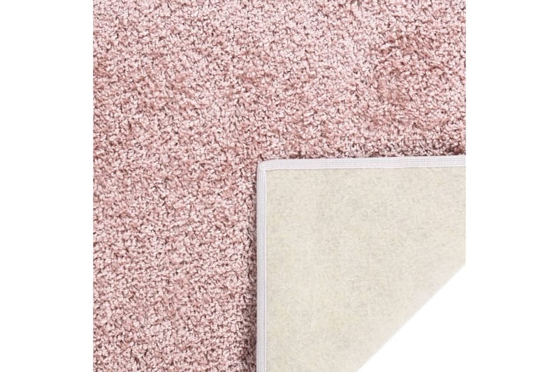 Mykt luvteppe 115x170 cm sklisikker rosa - Rosa - Tekstiler - Tepper & Matter - Utendørstepper - Plasttepper