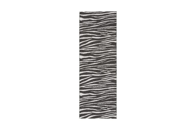Plastic Zebra Black 70x140 cm Svart/Hvit