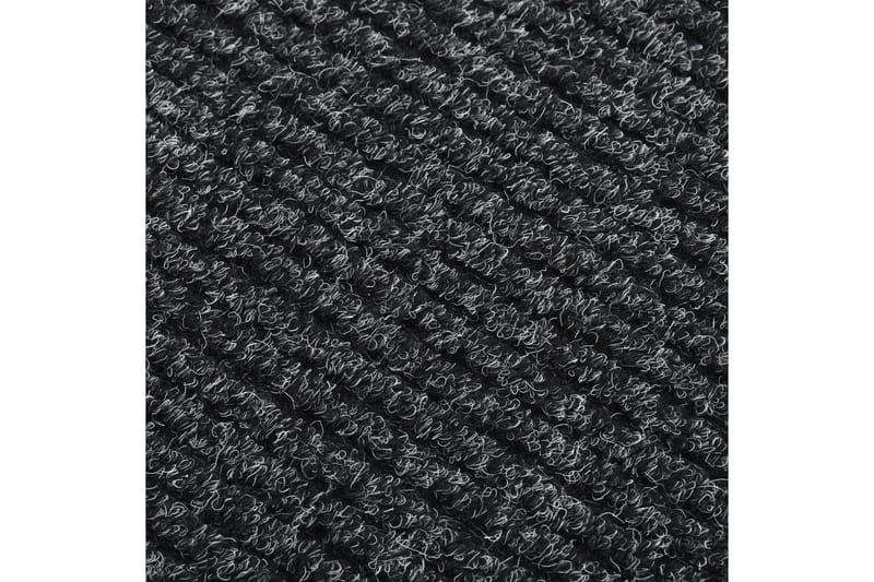 Smussfangende teppeløper 100x250 cm antrasitt - Antrasittgrå - Tekstiler - Tepper & Matter - Utendørstepper - Plasttepper