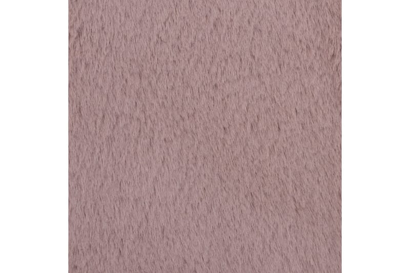 Teppe kunstig kaninskinn 200x300 cm gammelrosa - Rosa - Tekstiler - Tepper & Matter - Utendørstepper - Plasttepper