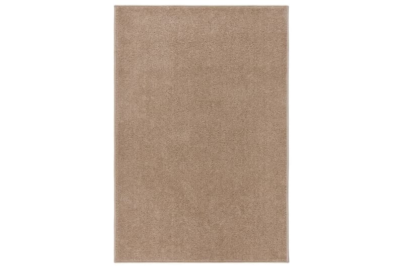 Teppe med kort luv 160x230 cm brun - Brun - Tekstiler - Tepper & Matter - Utendørstepper