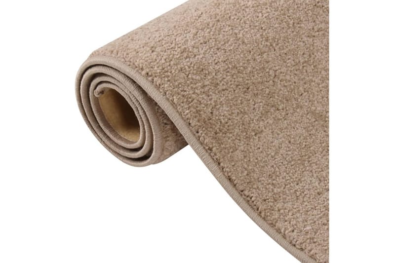 Teppe med kort luv 200x290 cm brun - Brun - Tekstiler - Tepper & Matter - Utendørstepper