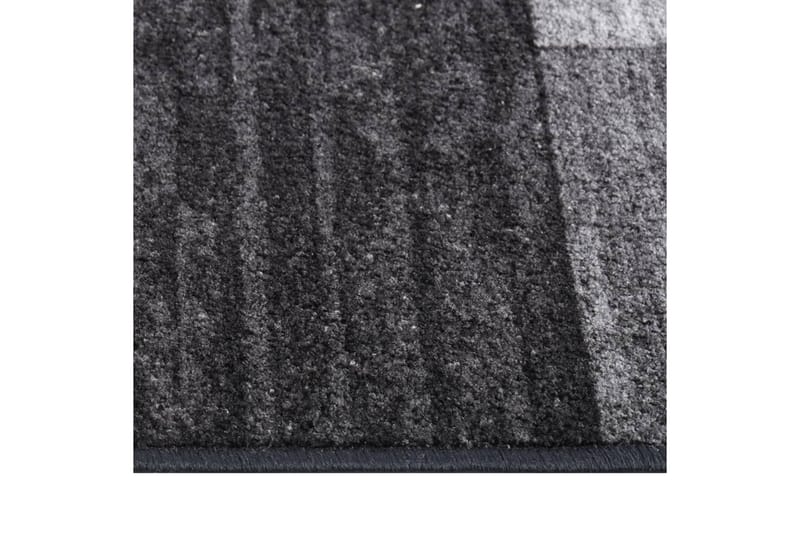 Teppeløper 67x400 cm sklisikker antrasitt - Antrasittgrå - Tekstiler - Tepper & Matter - Utendørstepper - Plasttepper