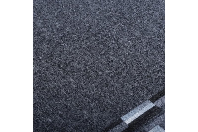 Teppeløper 80x450 cm antrasitt sklisikker - Antrasittgrå - Tekstiler - Tepper & Matter - Utendørstepper - Plasttepper