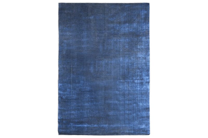 Vaskbart og sammenleggbart teppe 160x230 cm polyester - Blå - Tekstiler - Tepper & Matter - Utendørstepper - Plasttepper