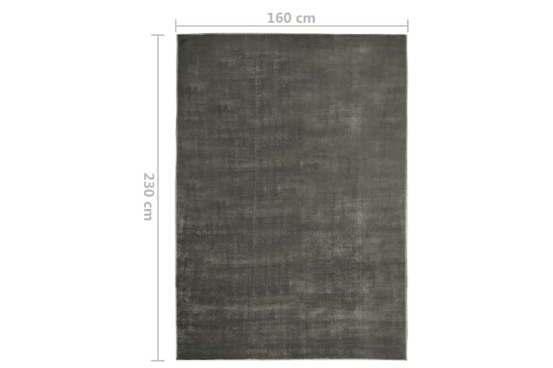 Vaskbart og sammenleggbart teppe 160x230 cm polyester - Taupe - Tekstiler - Tepper & Matter - Utendørstepper