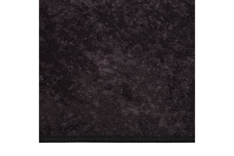 Vaskbart teppe 80x150 cm antrasitt sklisikker - Antrasittgrå - Tekstiler - Tepper & Matter - Utendørstepper - Plasttepper