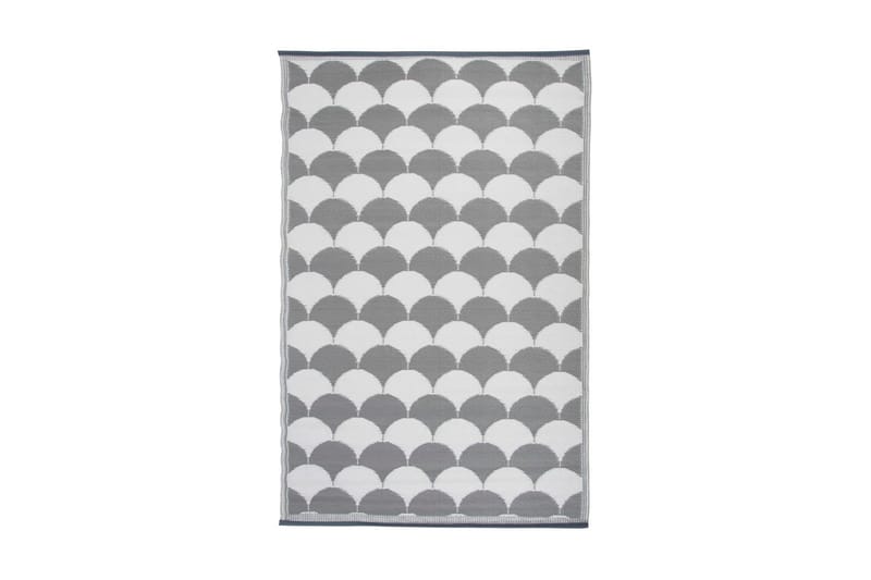 Esschert Design Uteteppe 180x121 cm grå og hvit OC24 - Tekstiler - Tepper & Matter - Utendørstepper