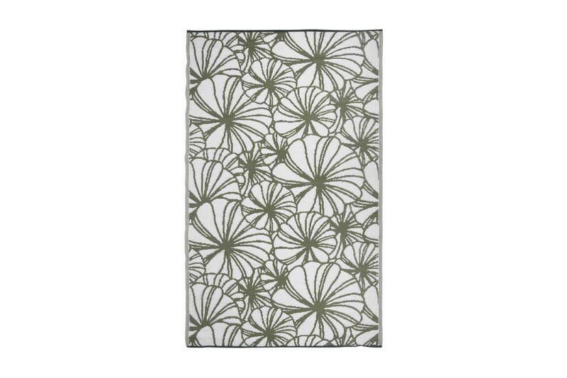 Esschert Design Uteteppe 241x152 cm blomstermønster OC21 - Tekstiler - Tepper & Matter - Utendørstepper