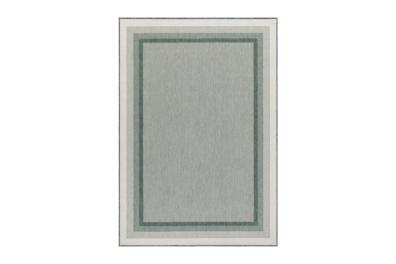 Havanna Frame Utendørsmatte 240x340 cm - Grønn - Tekstiler - Tepper & Matter - Utendørstepper