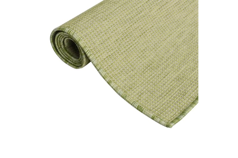 Utendørs flatvevd teppe 120x170 cm grønn - grønn - Tekstiler - Tepper & Matter - Utendørstepper