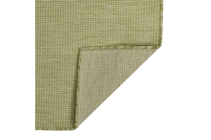 Utendørs flatvevd teppe 160x230 cm grønn - grønn - Tekstiler - Tepper & Matter - Utendørstepper
