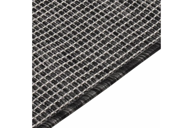 Utendørs flatvevd teppe 200x280 cm grå - Grå - Tekstiler - Tepper & Matter - Utendørstepper