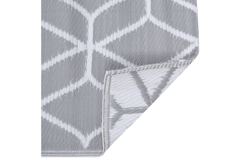 Uteteppe grå 160x230 cm PP - Tekstiler - Tepper & Matter - Utendørstepper