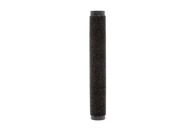 Støvkontroll dørmatte rektangulӕr tuftet 120x180 cm svart - Svart - Tekstiler - Tepper & Matter - Utendørstepper - Dørmatte og entrématte