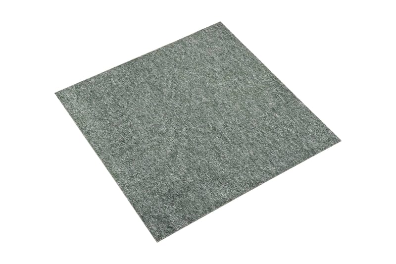 Teppefliser gulv 20 stk 5 m² 50x50 cm grønn - Tekstiler - Tepper & Matter - Vegg til vegg tepper