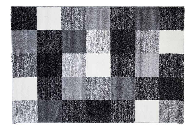 Vaiva Matte 160x230 cm - Svart/Grå/Hvit - Tekstiler - Tepper & Matter